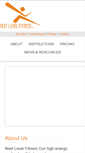 Mobile Screenshot of next-levelfitness.com